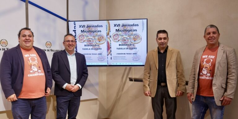 Presentadas las jornadas micológicas de Boecillo, Tudela y Herrera de Duero