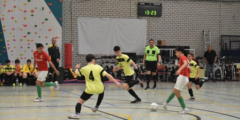 Los campeonatos escolares de Patinaje de Velocidad y Fútbol Sala bajaron el telón de esta temporada el sábado en Aldeamayor de San Martín