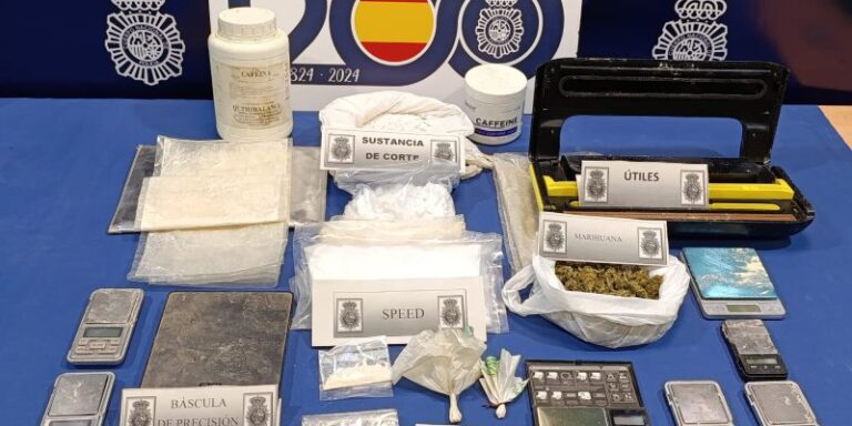 La Policía Nacional acaba con un punto de venta de droga en el Barrio de Pajarillos en Valladolid